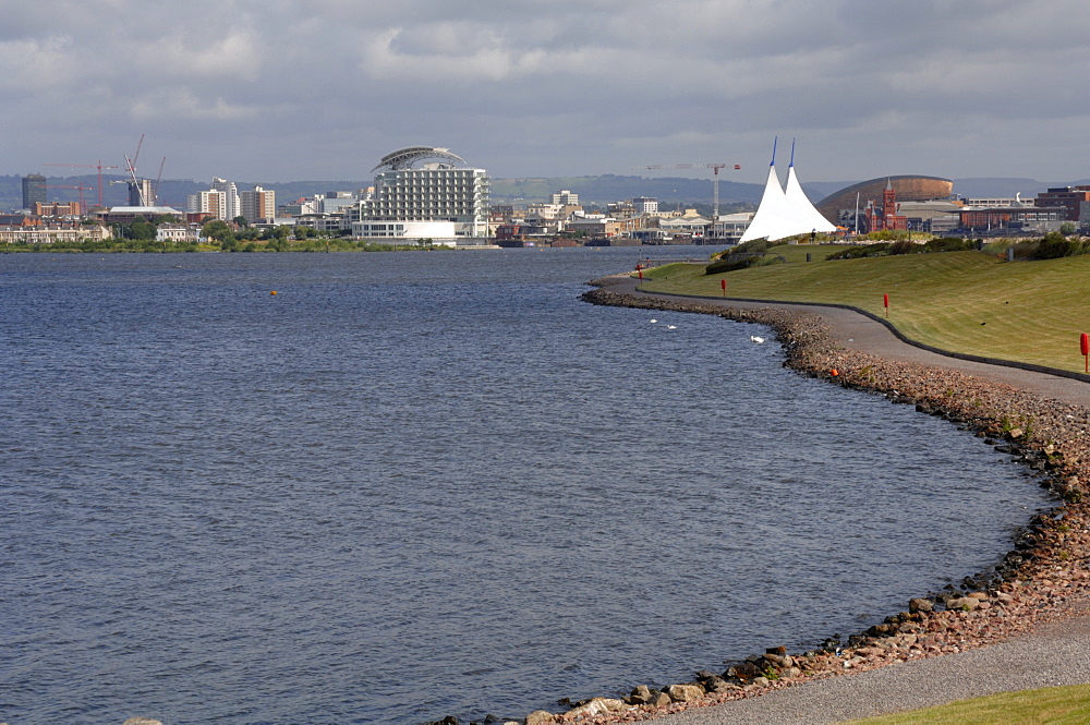 Cardiff Bay Barrage, Cardiff, Wales, UK, Europe