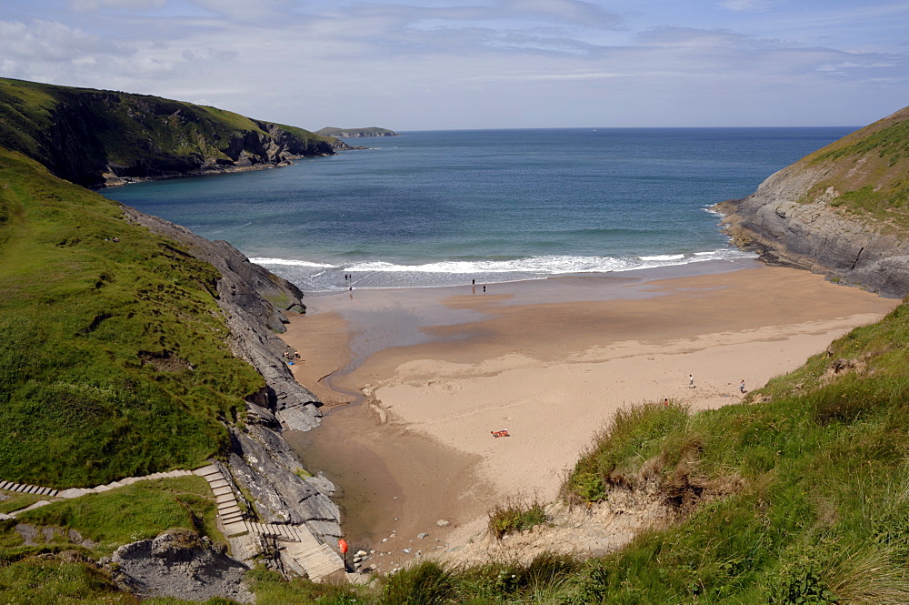 Beach, Mwnt, Ceredigion, Wales, UK, Europe