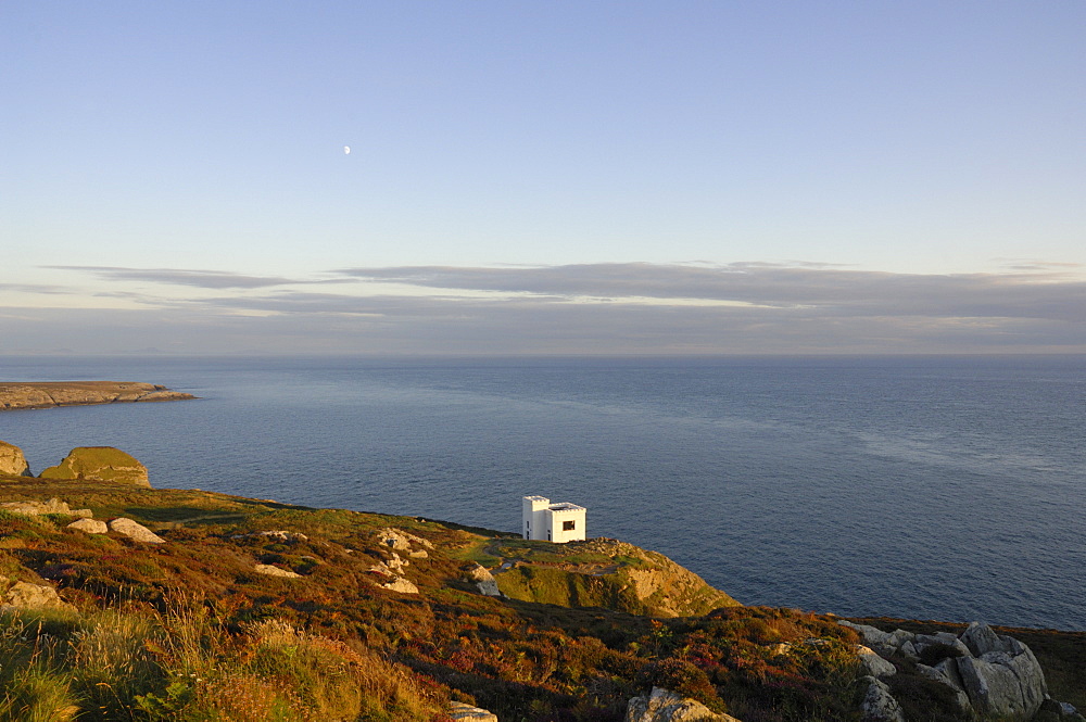 RSPB visitor centre Ellins Tower, South Stack Cliffs, Holyhead, Anglesey, North Wales, UK, Europe