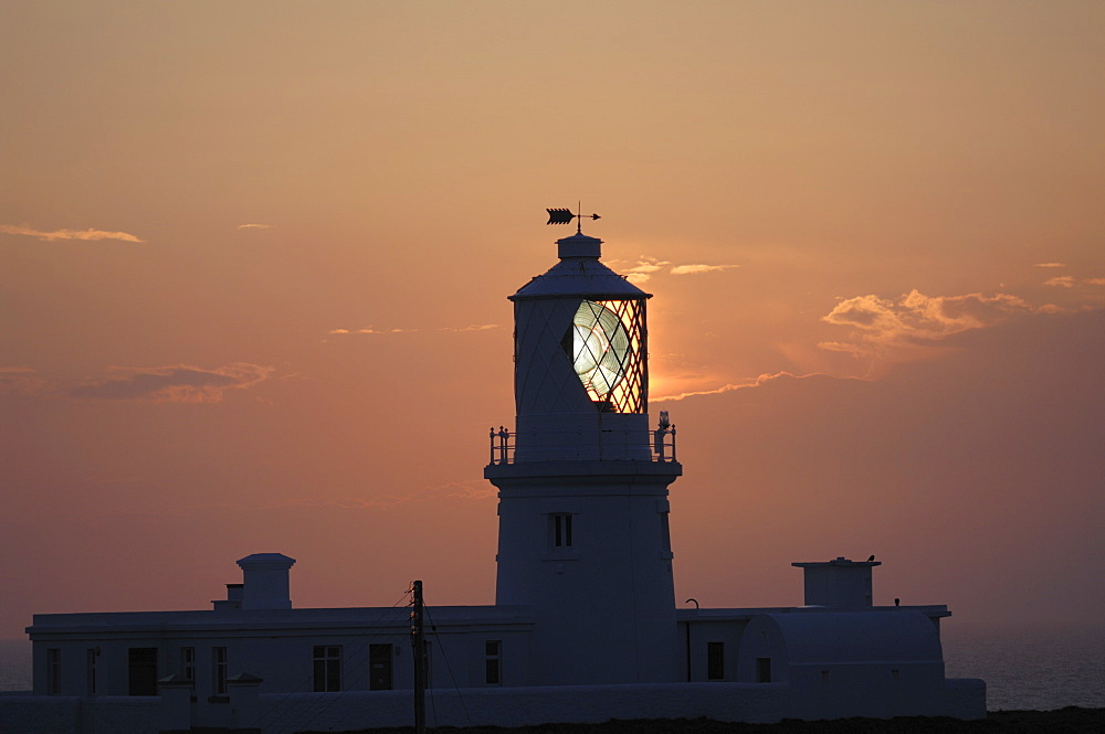 Strumble Head Lighthouse, Wales, UK, Wales, UK