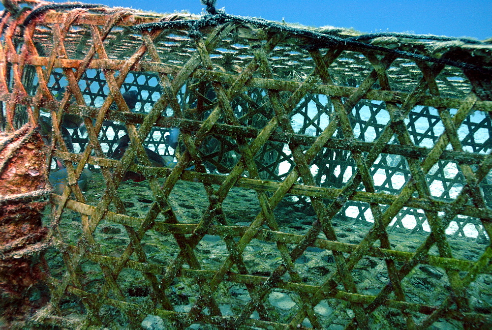 Fish trap, Mahe, Seychelles, Indian Ocean