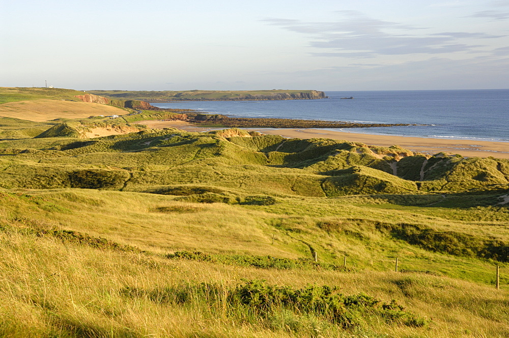 Freshwater West sand dunes and beach, Wales, UK