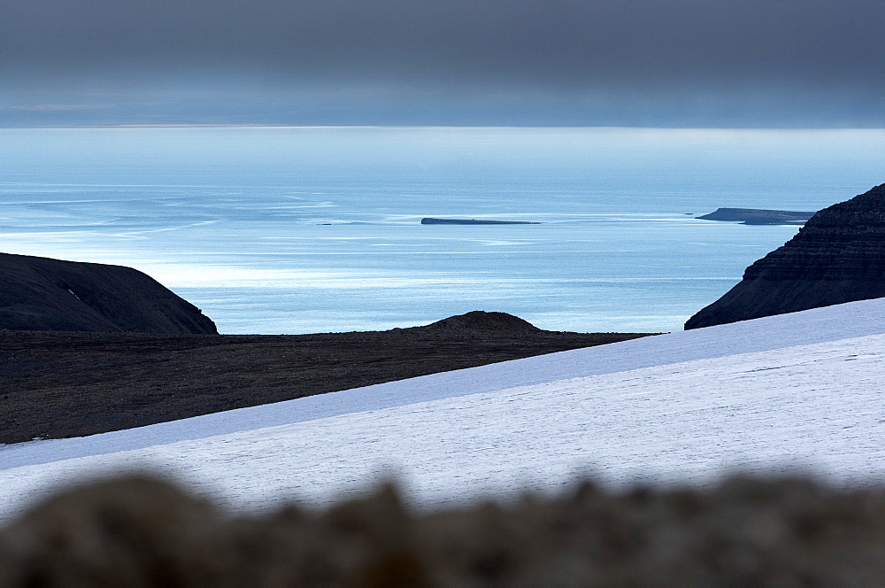 Billefjorden, Spitsbergen, Svalbard, Norway, Scandinavia, Europe