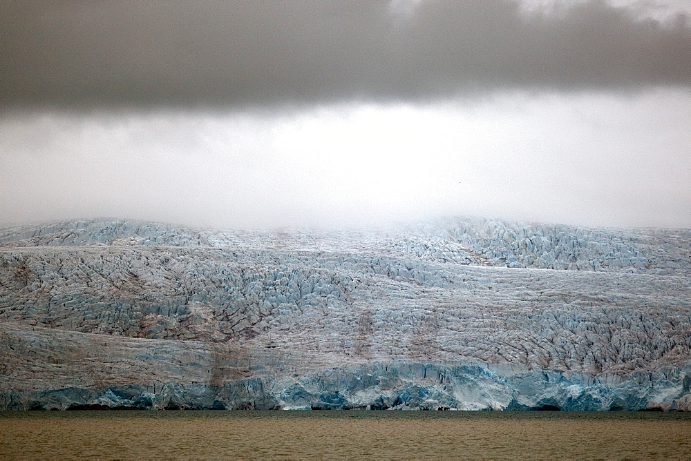 Nordenskioldbreen, Billefjorden, Spitsbergen, Svalbard, Norway, Scandinavia, Europe