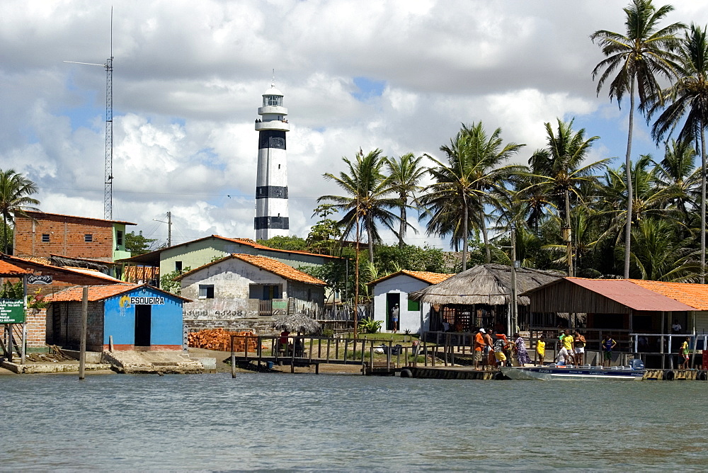 Mandacaru Lighthouse, Maranhao, Brazil, South America