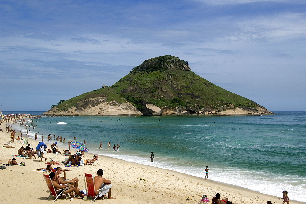 Pontal Hill and Recreio beach, Rio de Janeiro, Brazil, South America