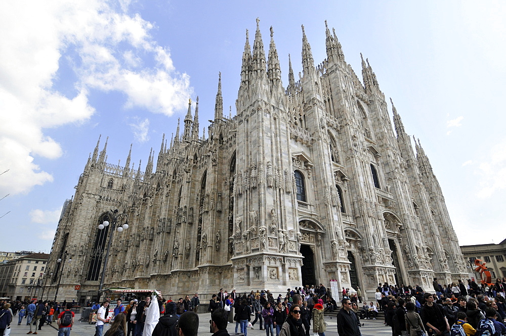 Milan Cathedral (Duomo di Milano), Milan, Lombardy, Italy, Europe