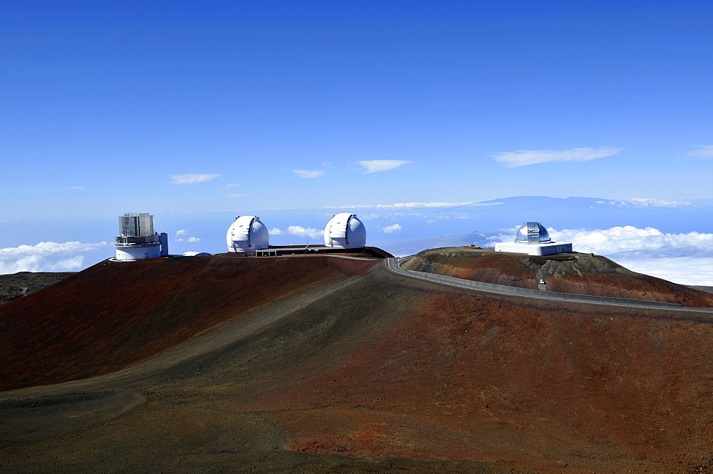 Observatories, Mauna Kea, Big Island, Hawaii, United States of America, Pacific