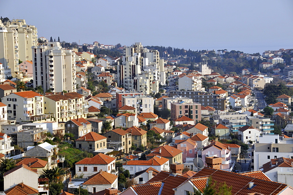 Modern neighborhood of Dubrovnik, Croatia, Europe