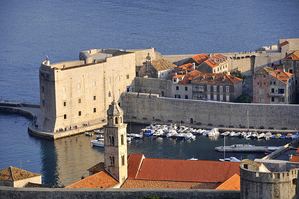 Old Historic Town, UNESCO World Heritage Site, Dubrovnik, Croatia, Adriatic Sea, Europe