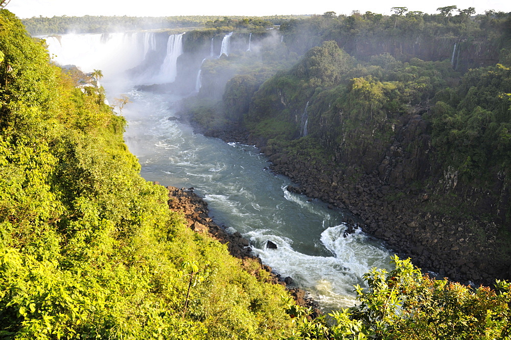 Iguassu Falls, Iguacu National Park, UNESCO World Heritage Site, Parana, Brazil, South America