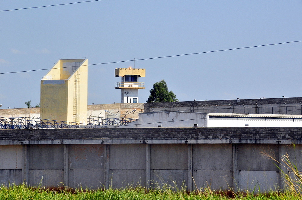 Maximum security prison, near Presidente Prudente, Sao Paulo, Brazil, South America