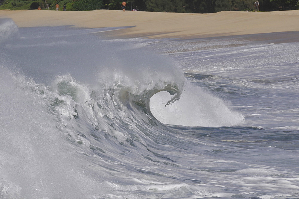 Waves, Oahu, Hawaii, United States of America, Pacific