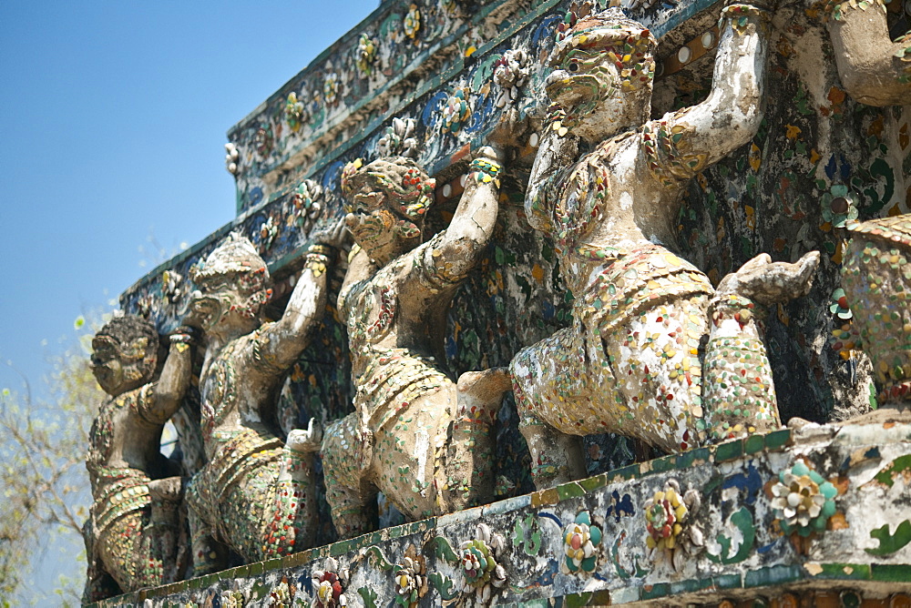 Wat Arun, Temple,  Bangkok,  Thailand ,  Asia