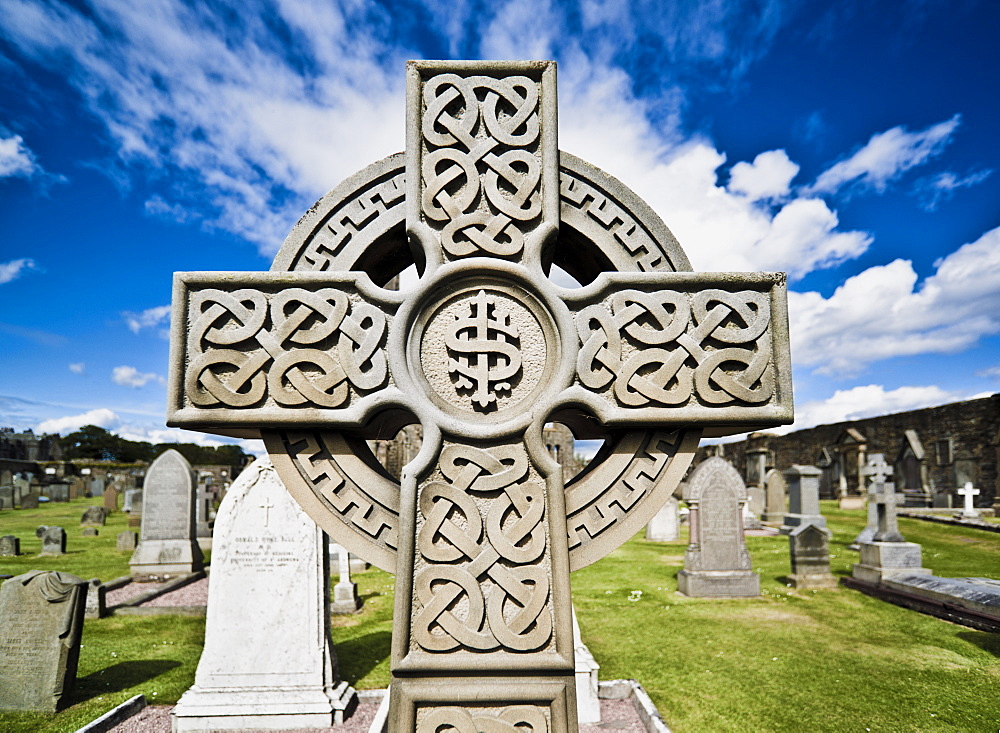 St. Andrews Cathedral grounds, St. Andrews, Fife, Scotland, United Kingdom, Europe