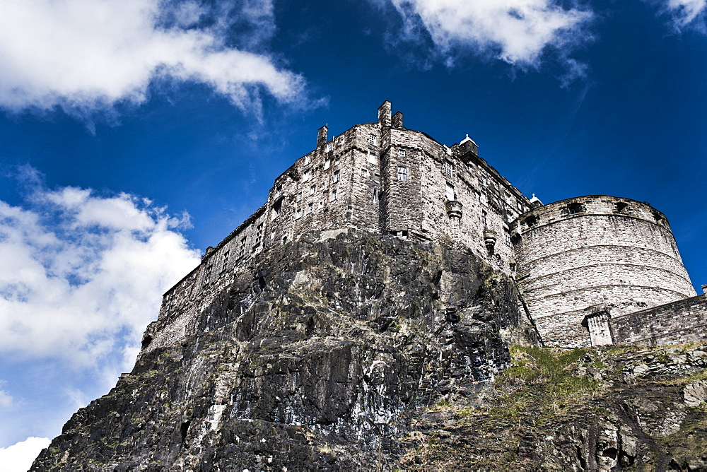 Edinburgh Castle. Edinburgh, Scotland, United Kingdom, Europe