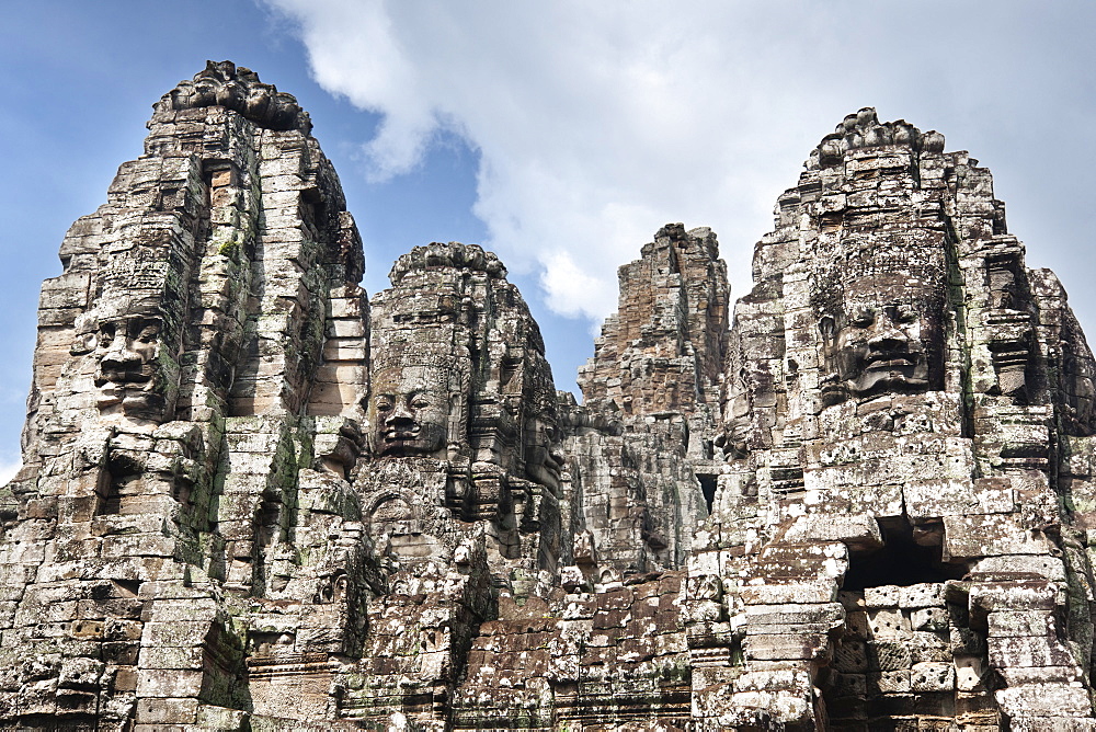 The Bayon, Angkor Thom, Angkor, UNESCO World Heritage Site, Siem Reap, Cambodia, Indochina, Southeast Asia, Asia 