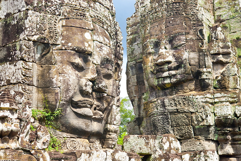 The Bayon, Angkor Thom, Angkor, UNESCO World Heritage Site, Siem Reap, Cambodia, Indochina, Southeast Asia, Asia 