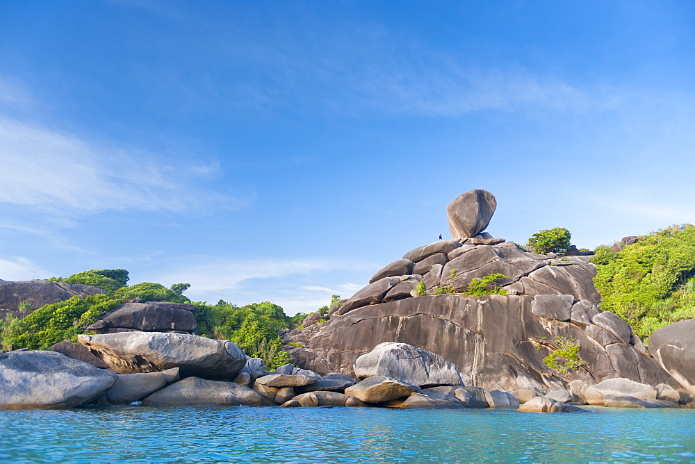 Rock formations of Ko Similan Beach, Phuket Island, Phuket, Thailand, Southeast Asia, Asia