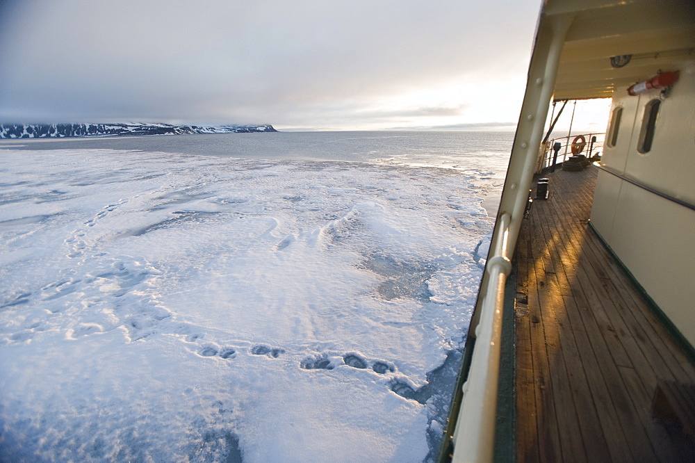 The Stockholme, Ship. Longyearbyen, Svalbard, Norway