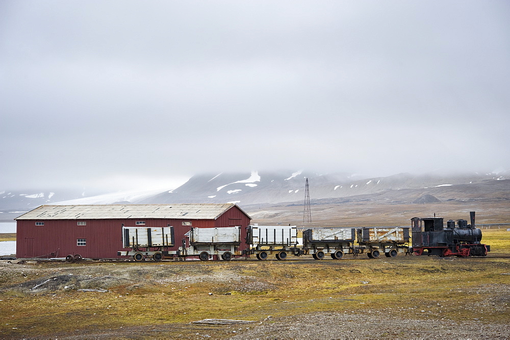 Most Northern permenant settlement. Ny-Alesund, Svalbard, Norway