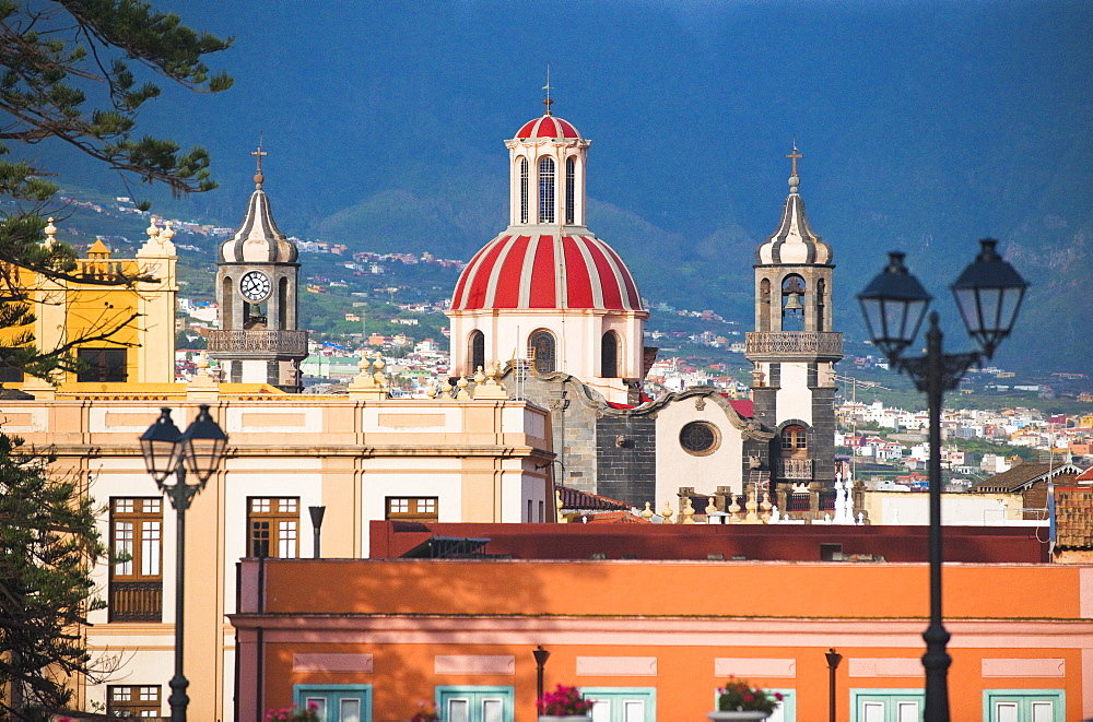 Plaza de la Constition . Santa Cruz, La Orotava (world heritage site), Tenerife Island. Canary Islands