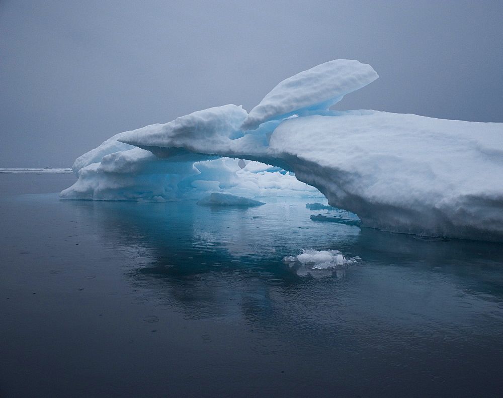 Iceberg foramtions. Longyearbyen, Svalbard, Norway