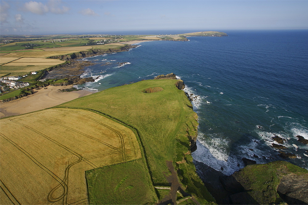 Trevone Bay. Cornwall, UK