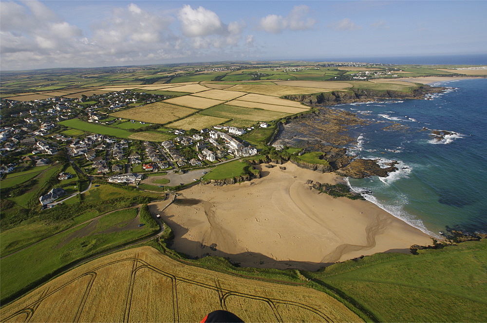 Trevone Bay. Cornwall, UK