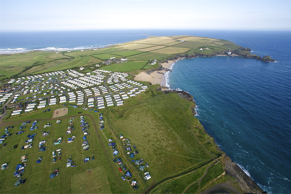 Mother Ive's Bay. Cornwall, UK