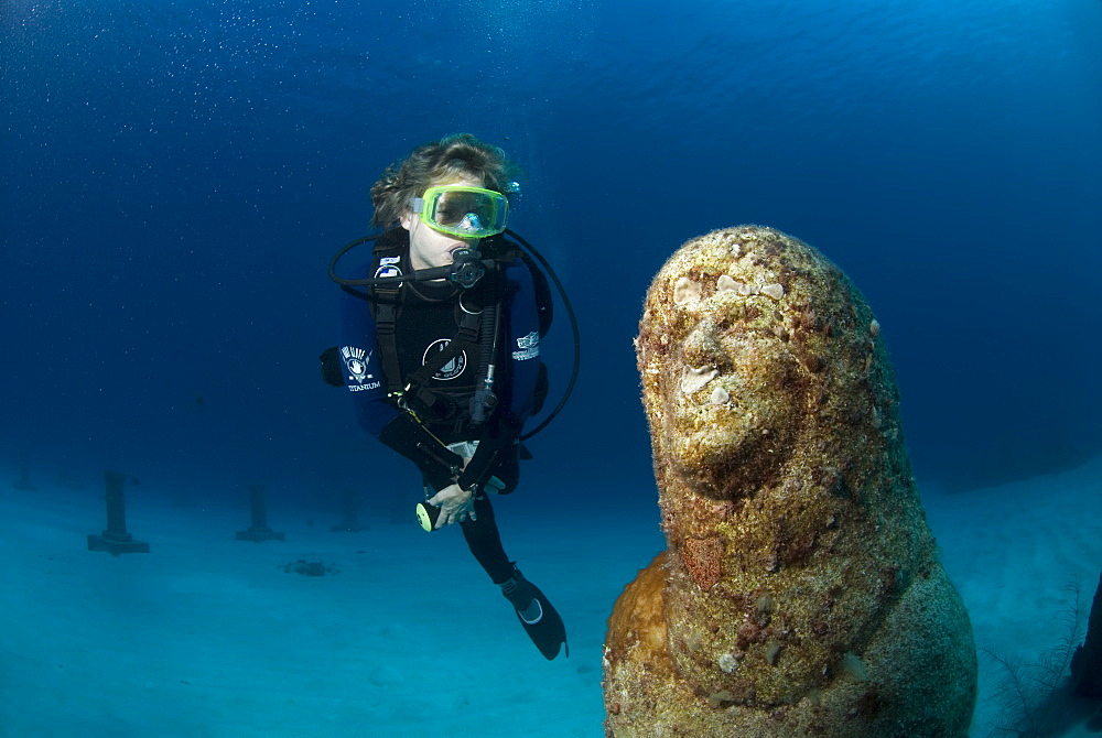 ATLANTIS scupture park, Cayman Brac, Cayman Islands, Caribbean