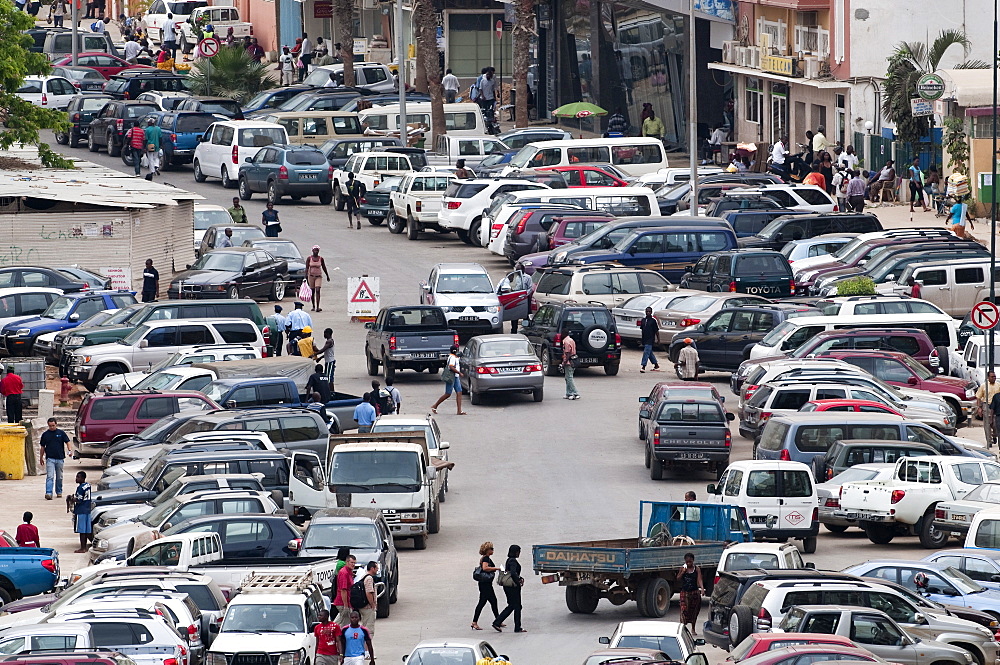 Street scenes in Luanda, Angola, Africa