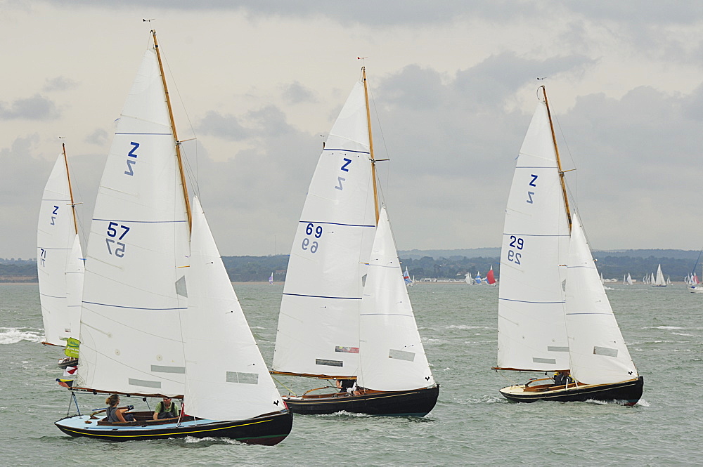 Yachts Racing at Skandia Cowes Week 2008