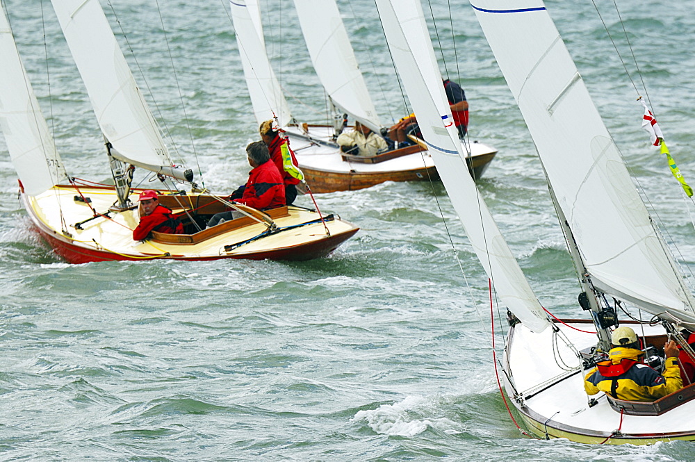 Yachts Racing at Skandia Cowes Week 2008