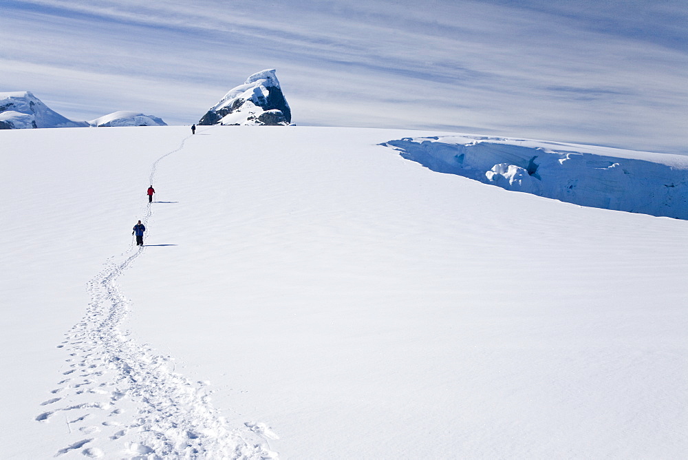 Guests from the Lindblad Expedition ship National Geographic Endeavour, Antarctica