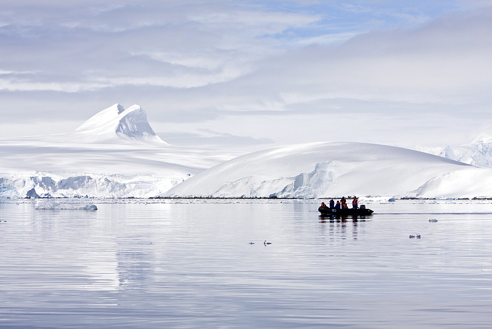 Guests from the Lindblad Expedition ship National Geographic Endeavour, Antarctica