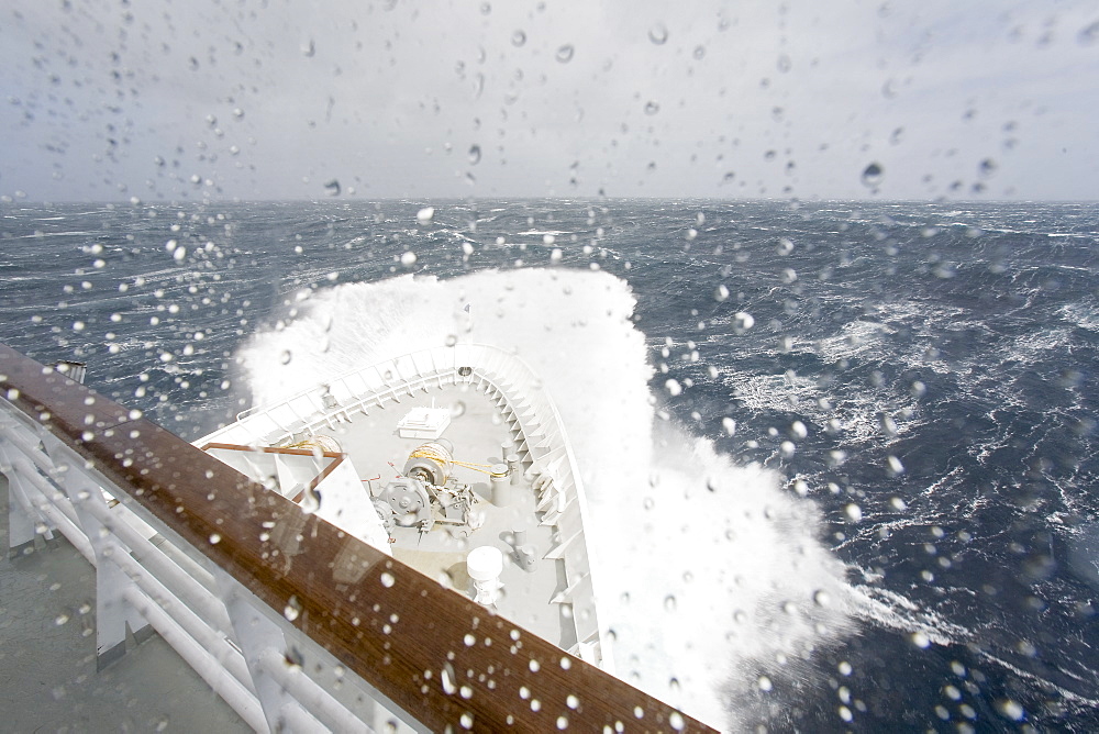 The Lindblad Expedition ship National Geographic Explorer operating in and around the Antarctic peninsula in Antarctica