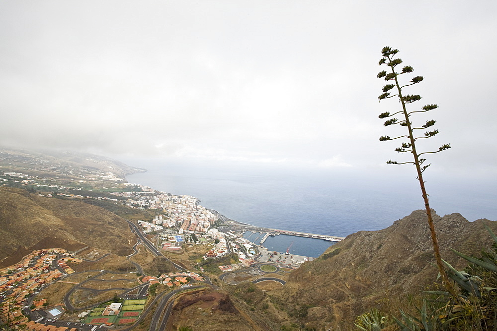 Views from Isla de La Palma, volcanic ocean island, Canary Islands, Spain