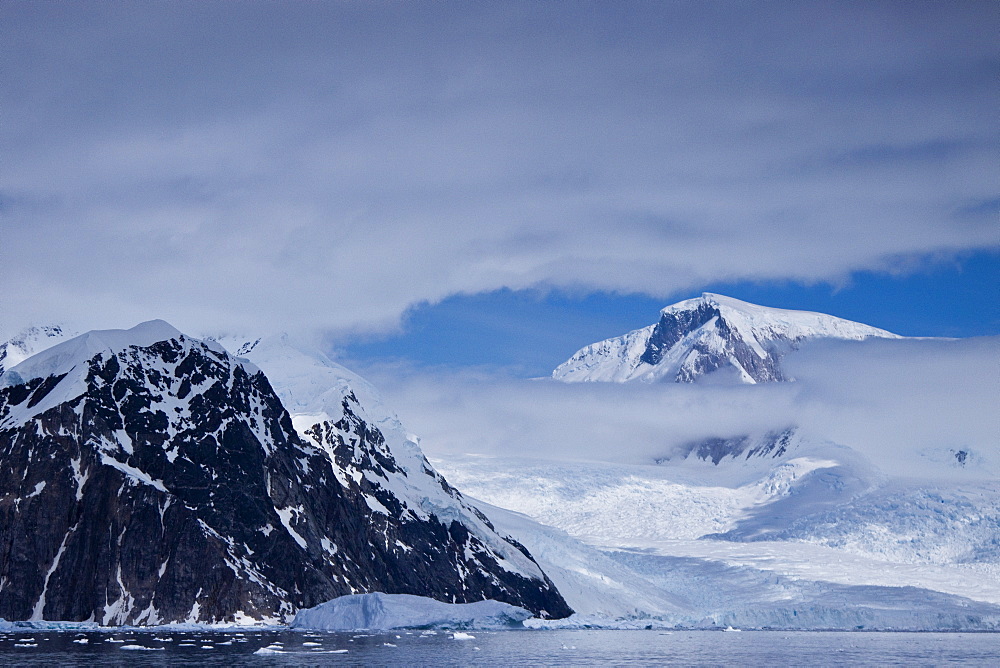 Neko Harbour is an inlet on the Antarctic Peninsula on Andvord Bay, situated on the west coast of Graham Land, Antarctica, Southern Ocean