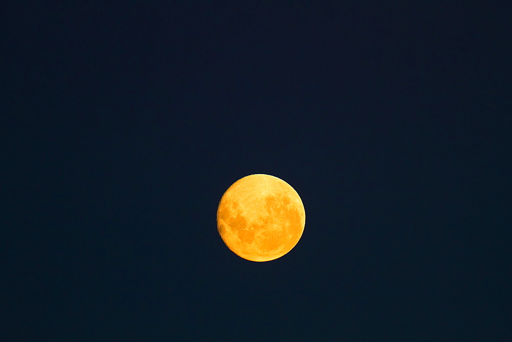 Full moon (plus 1 day) in the Weddell Sea, Antarctica. MORE INFO This moonrise occurred on January 1, 2010, the night after the blue moon full of December 31, 2009.