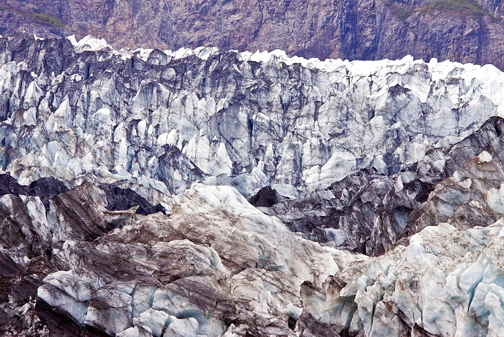 Margorie Glacier in Glacier Bay National Park, Southeast Alaska, USA, Pacific Ocean. 