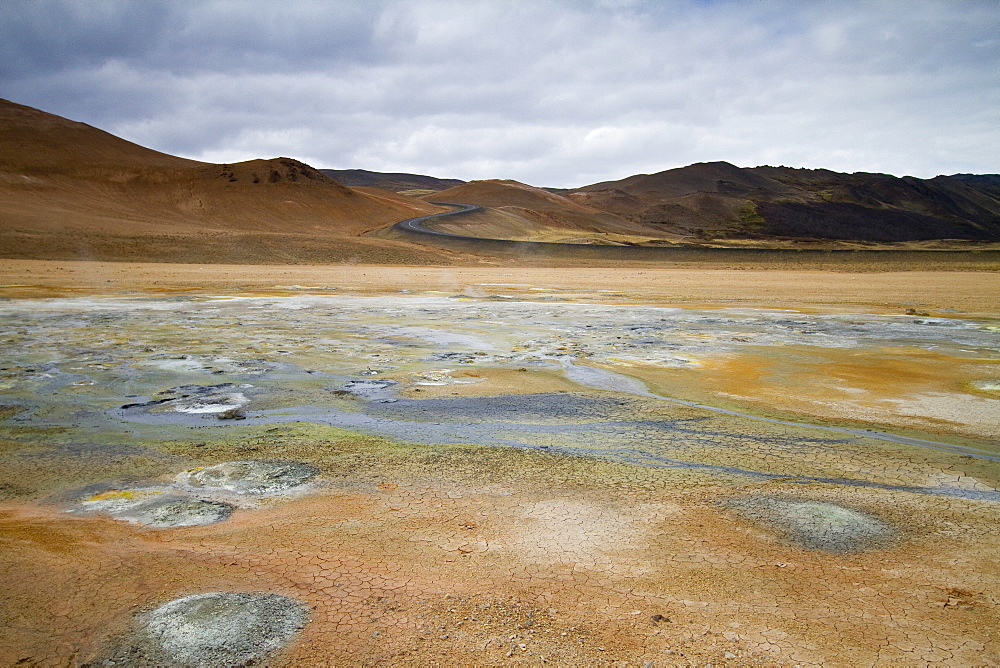 A view of the boiling mud at Nï¿½Ã¯ï¿½Â¿ï¿½Â½ï¿½Ã‚ï¿½Â mafjall, Iceland