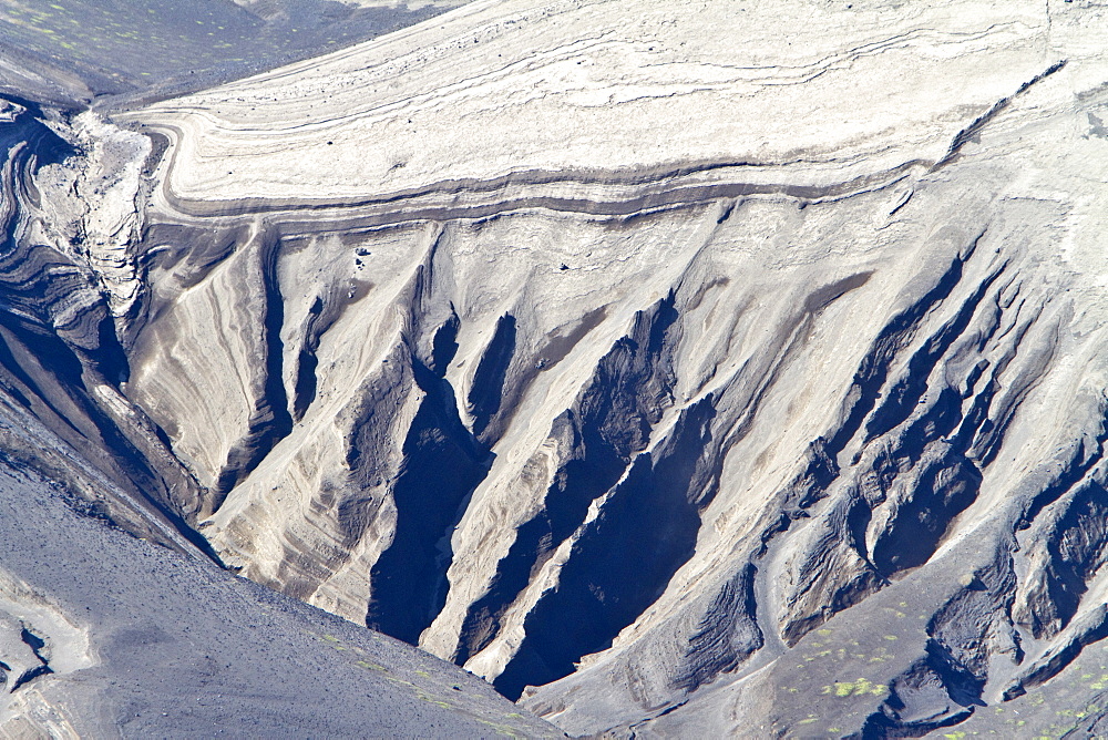 Views of the volcanic island Surtsey (Icelandic, meaning "Surtur's island"), the southernmost point of Iceland