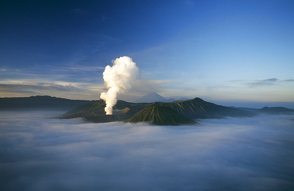 Mount Bromo  - an active volcano.  Java, Indonesia