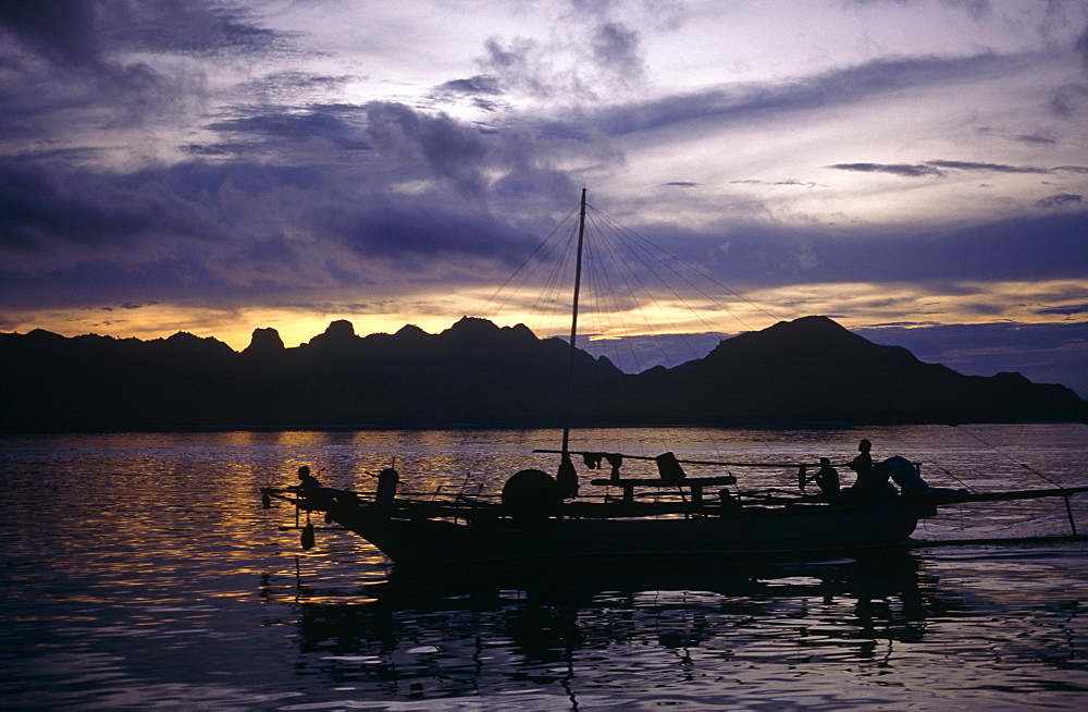 Squid fishing boat.   