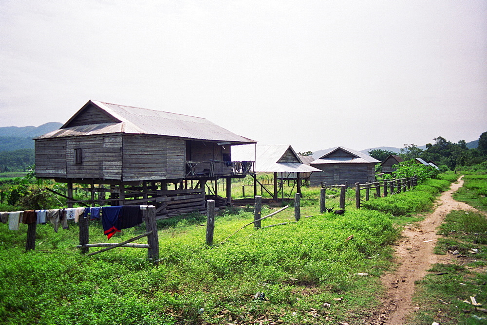  Traditional Stilted Building.  Vietnam .