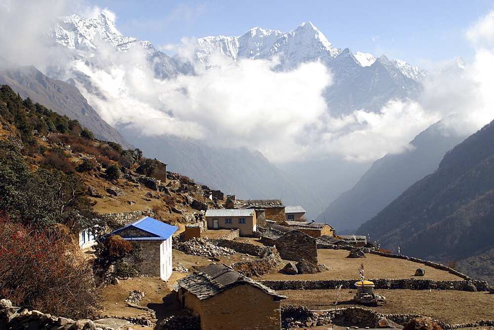 Himalayan Village. Nepal.