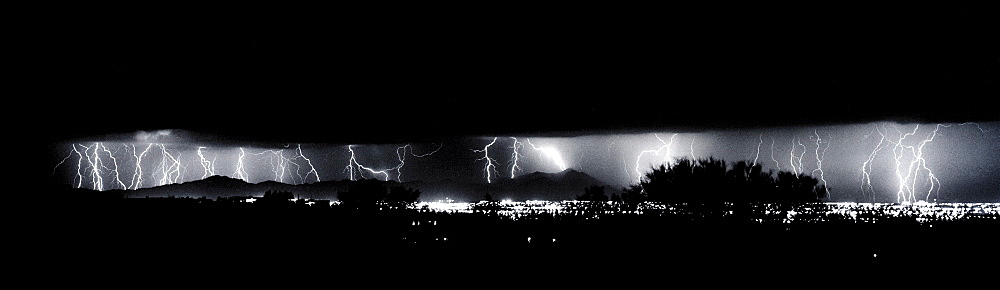 Darkness Symphony, Lightning; Storm, Cubasco; Tucson; Arizona