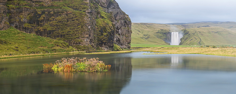 Skogafoss Waterfall, Skogar, South Region (Sudurland), Iceland, Polar Regions