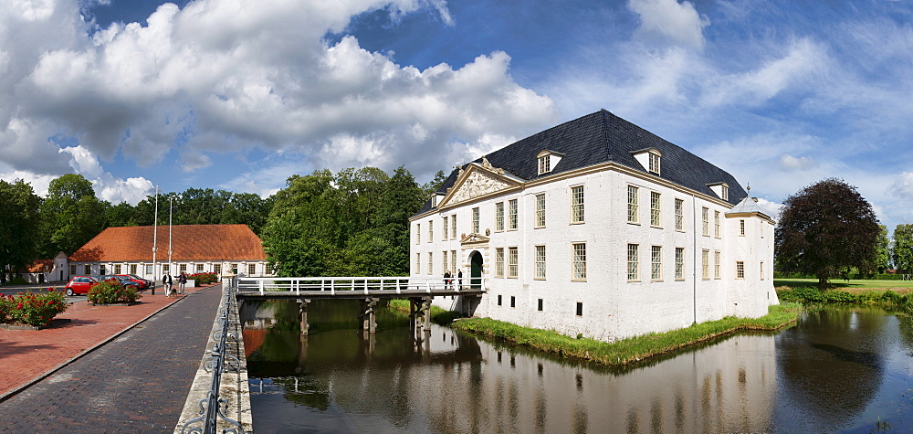 Dornum Castle, East Frisia, Lower Saxony, Germany